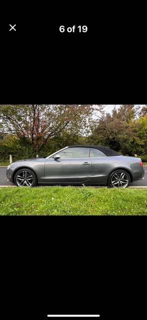 Audi, A5, Convertible, TFSI S-LINE 2012, Manual, 1798 (cc), PRIVATE PLATE INC 
