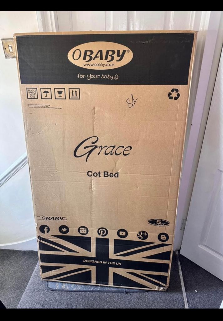 Brand new cot bed in box 