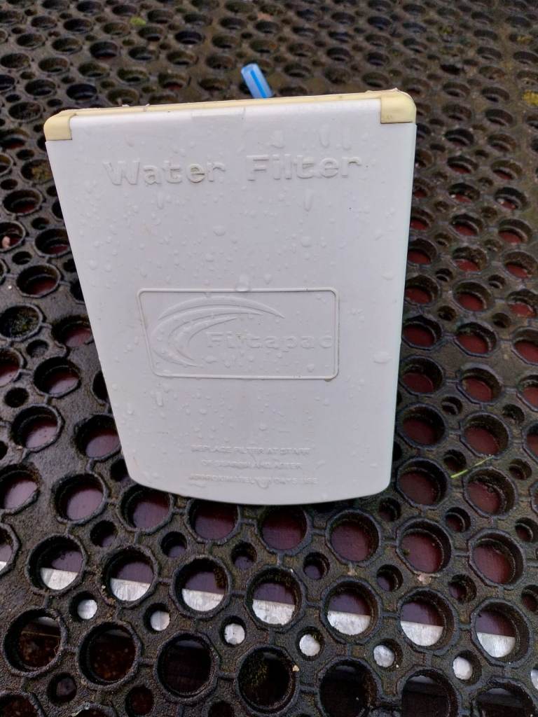 Caravan water inlet housing 