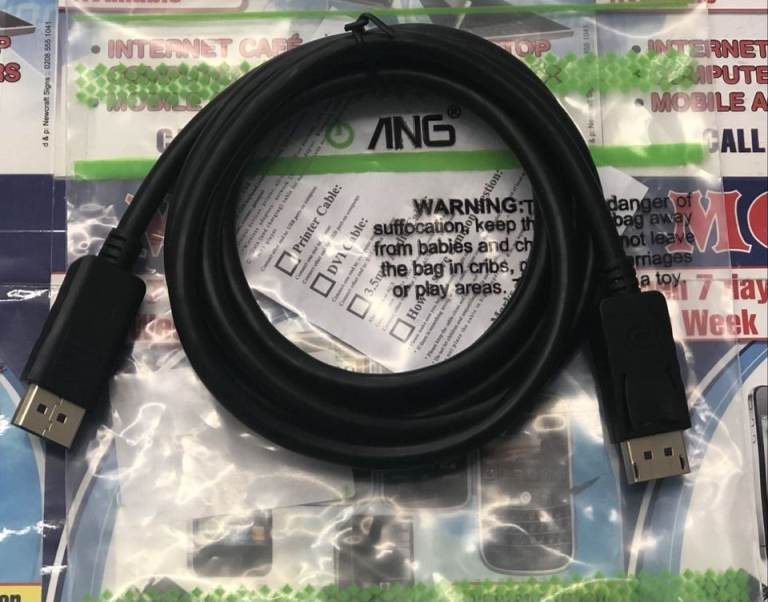 DisplayPort to DisplayPort 1.5 meter