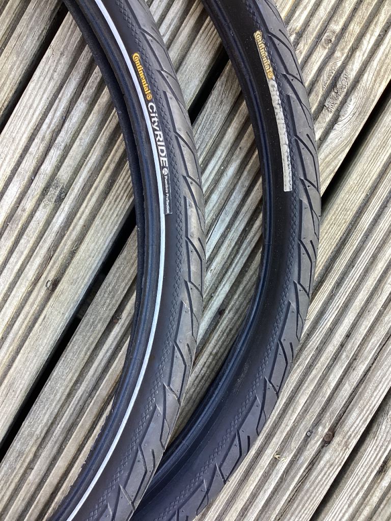 CONTINENTAL ROAD HYBRID BIKE TYRES 700c 622-47 28 x 1.75 PAIR