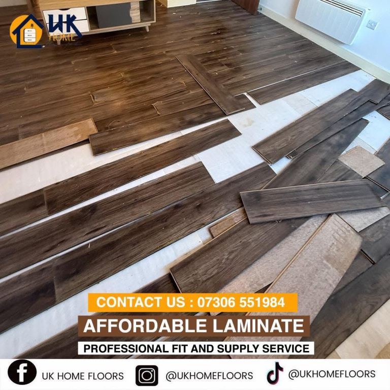 Affordable Laminate Flooring - Professional Fit & Supply