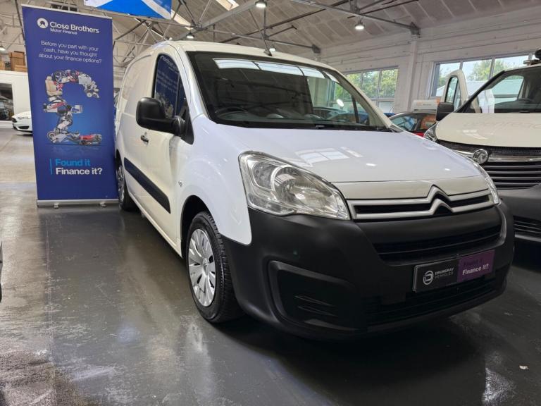 2018 Citroen Berlingo 1.6 BlueHDi 625 Enterprise L1 5dr PANEL VAN Diesel Manual