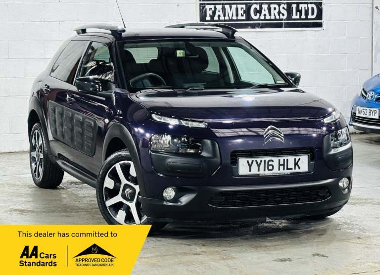 2016 Citroen C4 Cactus 1.6 BlueHDi Flair ETG6 Euro 6 (s/s) 5dr HATCHBACK Diesel Automatic
