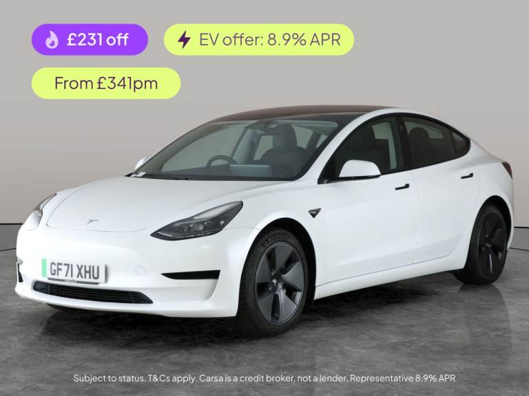 2021 Tesla Model 3 Standard Plus 4dr Auto SALOON ELECTRIC Automatic