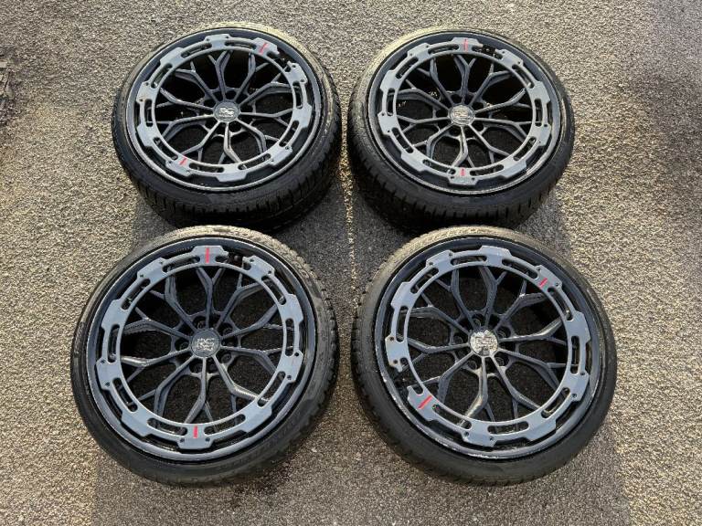 AL13 R80-109R Aerodisc Style Wheels 5x112 19x8.5J ET40