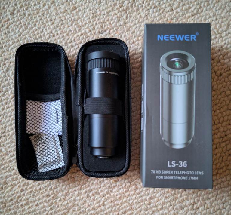 Neewer LS-36 7x Super Telephoto Smartphone Lens Samsung/Apple/Pixel/Xiaomi etc