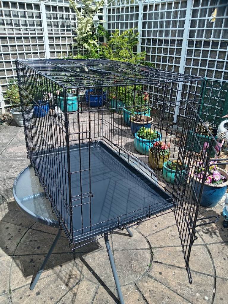 Foldaway Dog Cage - 915mmx675x650mm high. 