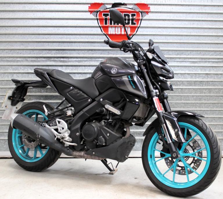 2024 24 YAMAHA MT 125 ABS MT125 NEW SHAPE TFT SCREEN TRADE SALE MOT TURQUOISE 7k