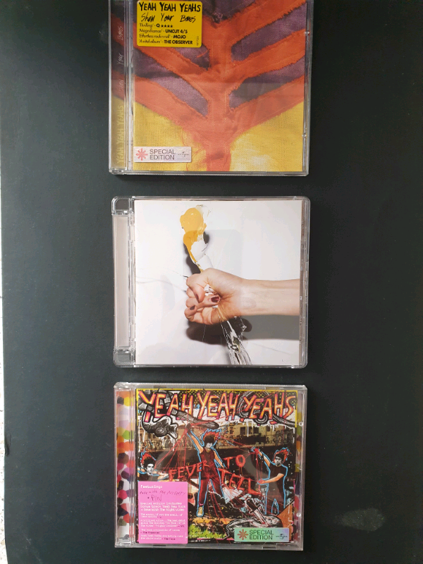 YEAH YEAH YEAHS CD'S 