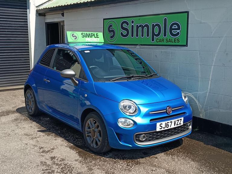 2017 Fiat 500 1.2 S Euro 6 (s/s) 3dr HATCHBACK Petrol Manual