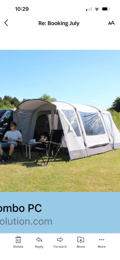 Outdoor Revolution Awning for campervan
