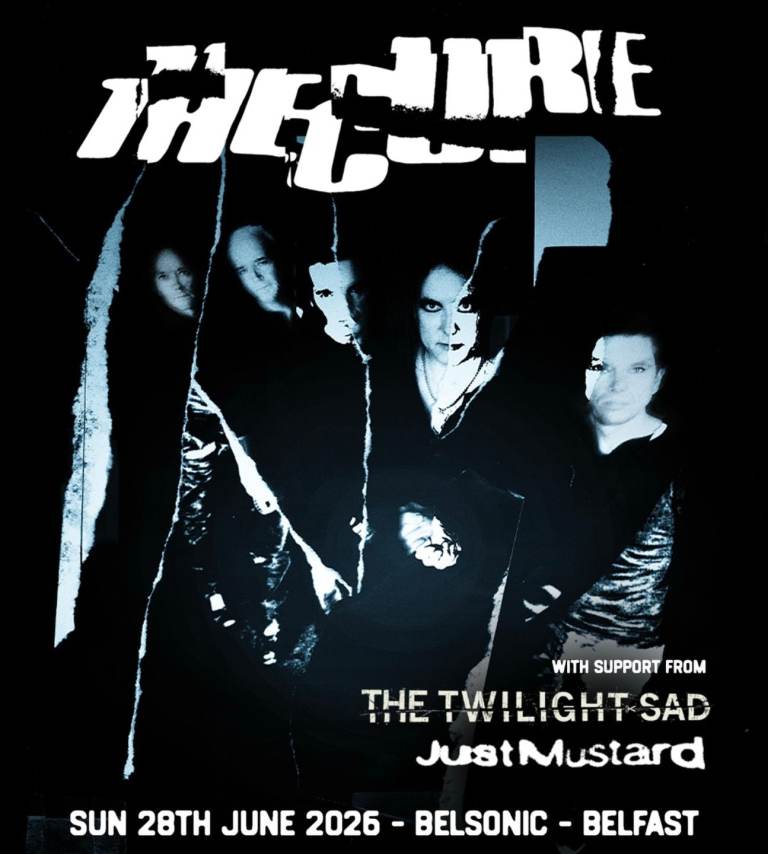 3x the cure tickets (belsonic) 