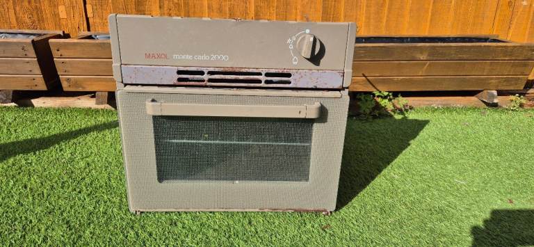 MAXOL MONTE CARLO 2000 gas oven for caravan motorhome camper boat.
