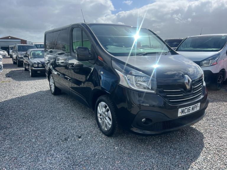 2016 Renault Trafic SL27dCi 115 Sport Van SAT NAV MEDIA  PANEL VAN Diesel Manual