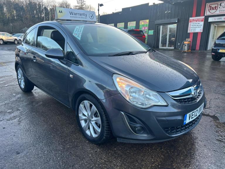 2012 Vauxhall Corsa 1.2 16V Active Euro 5 3dr (A/C) HATCHBACK Petrol Manual