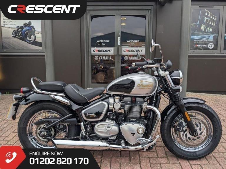 TRIUMPH BONNEVILLE SPEEDMASTER 1200 ICON EDITION 2025 - WARRANTY 2028 - SERVICED
