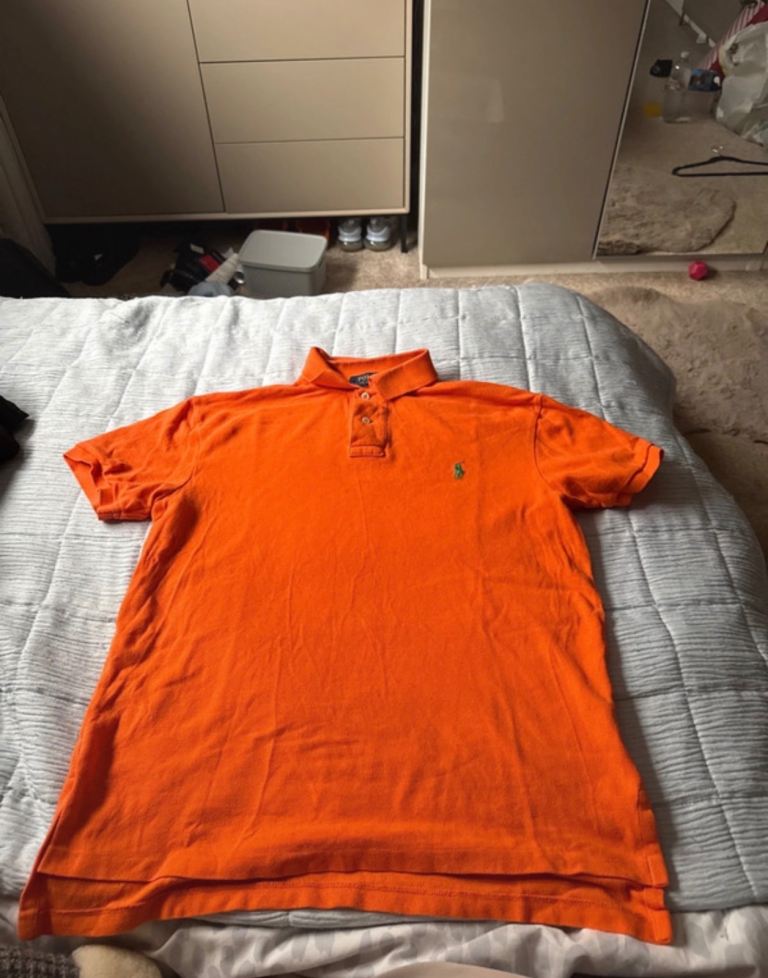 Orange Polo Shirt