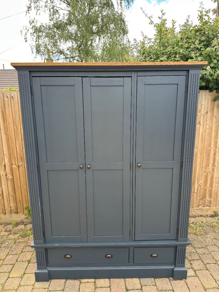 Oak furniture land triple wardrobe 