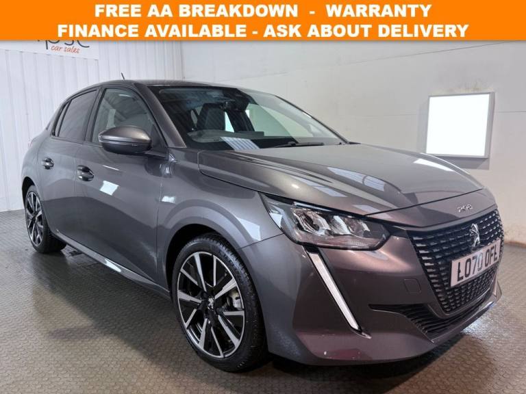 2020 70 PEUGEOT 208 1.2 PURETECH ALLURE HATCHBACK 5DR PETROL EAT EURO 6 (S/S) (1
