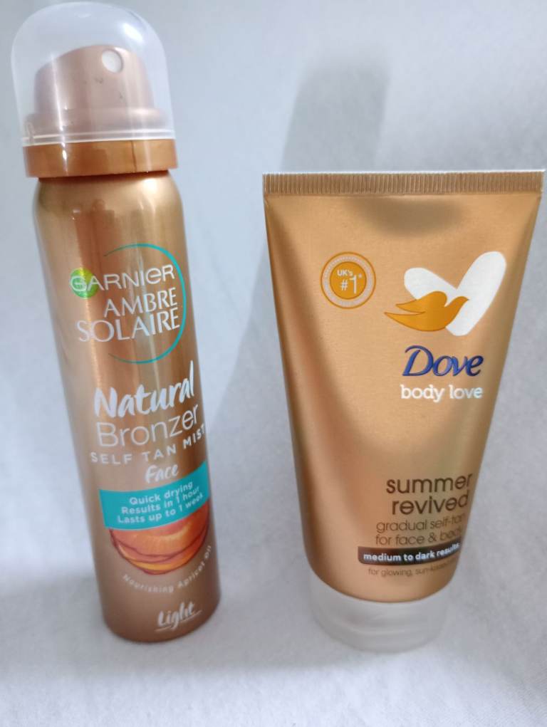 Face self-tan lotion & Spray 