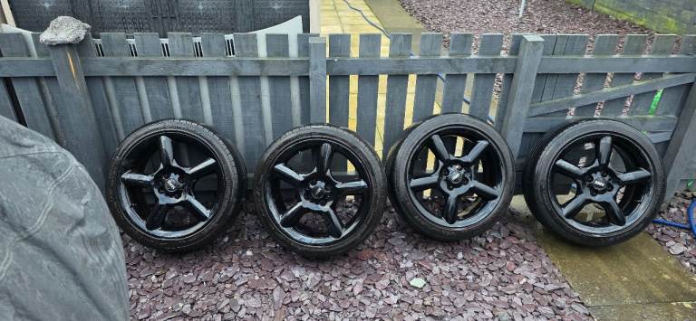 Bmw mini alloy wheels and tyres 4x100 