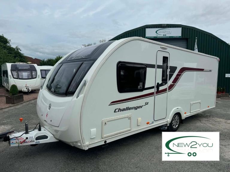2015 Swift Challenger SE 4 Berth TRANSVERSE BED Caravan - STOCK H124 - REDUCED