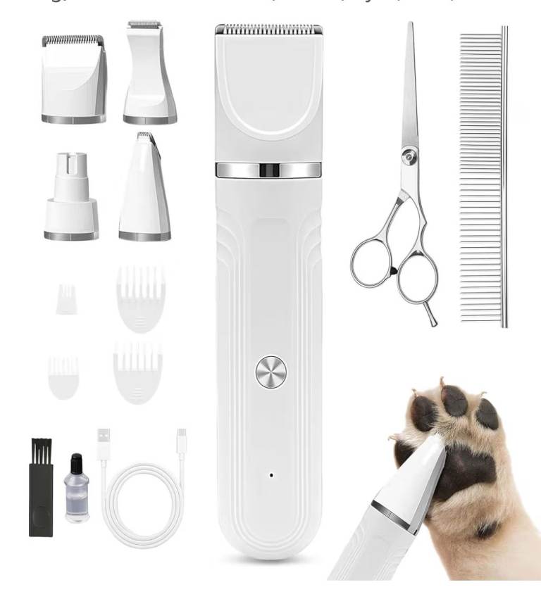 4 in 1 Dog Clippers Professional 