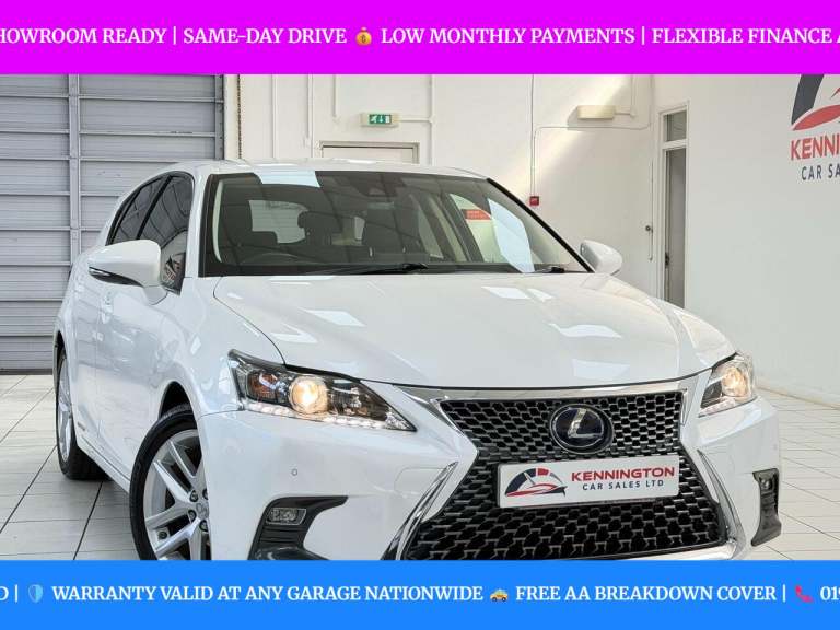 2018 Lexus CT 200h 1.8 Luxury 5dr CVT HATCHBACK PETROL/ELECTRIC Automatic