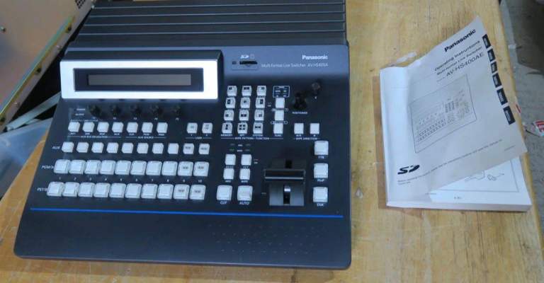 Panasonic AV-HS400A vision mixer