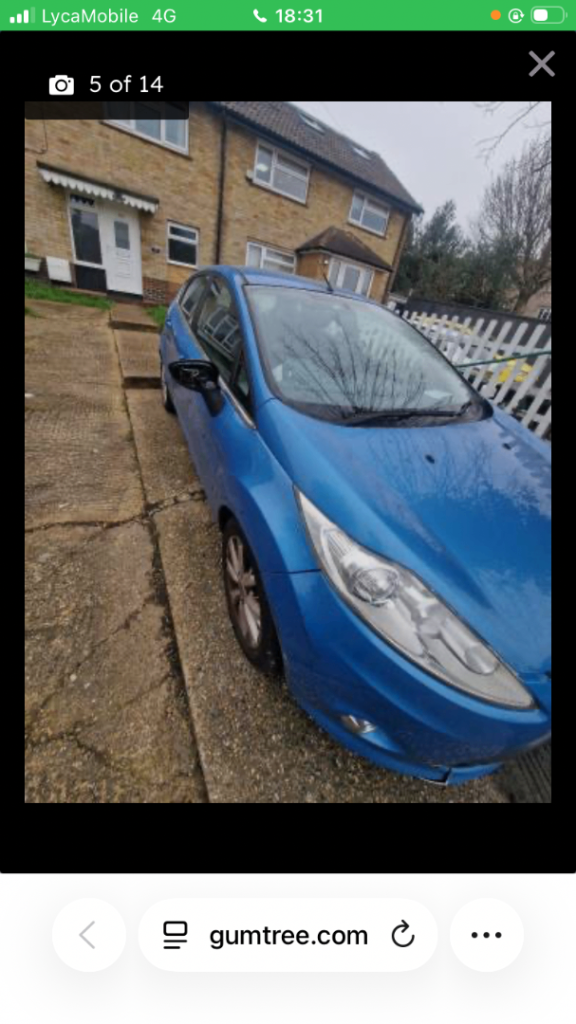 Ford fiesta 2009 BREAKING for parts  