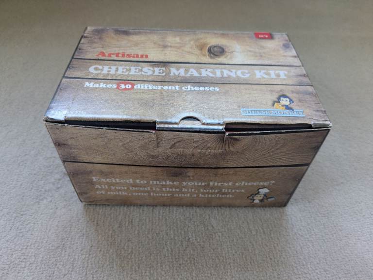 Artisan Cheese Making Kit Cheese Monkey Makes 30 Cheeses DIY Kit Gift Used Once