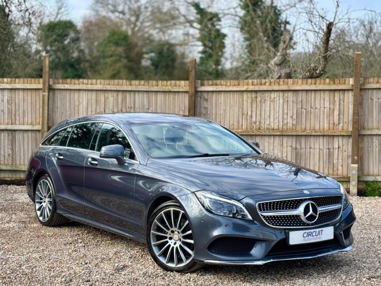 2015 Mercedes Benz CLS 2.1 AMG Line Premium BlueTEC 7G Auto Estate Grey ULEZ