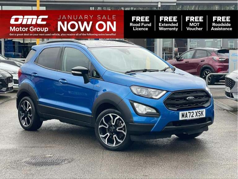 2022 Ford Ecosport 1.0 EcoBoost 125 Active 5dr HATCHBACK Petrol Manual