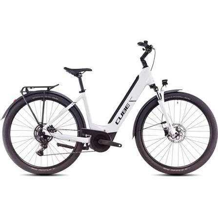 Cube Electric City Bike – White, As Good As New