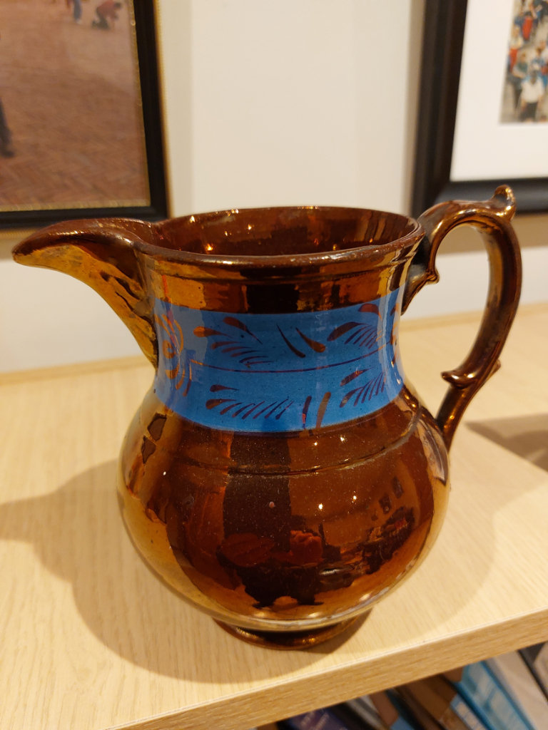 Antique Lustre Jug