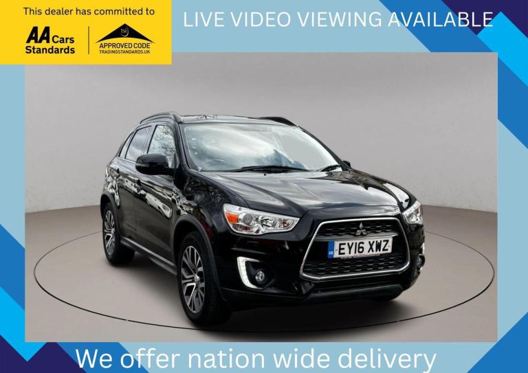 2016 Mitsubishi ASX 2.2 DI-D ZC-H Auto 4WD Euro 6 5dr HATCHBACK Diesel Automatic