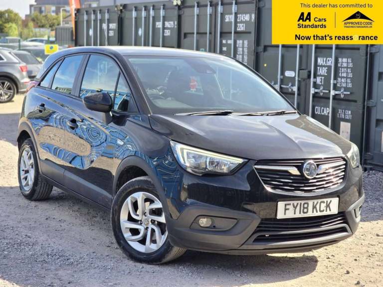2018 Vauxhall Crossland X 1.2 Turbo SE Nav SUV 5dr Petrol Auto Euro 6 (s/s) (110 ps) SUV Petrol A...