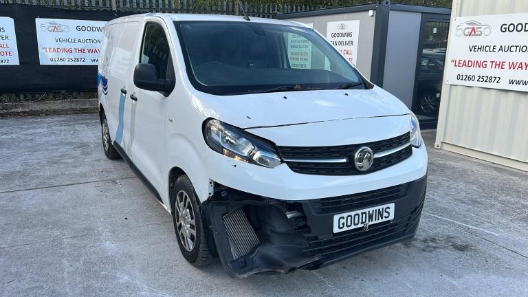2021 VAUXHALL VIVARO L1H1 3100 DYNAMIC 2.0TD DAMAGED REPAIRABLE SALVAGE