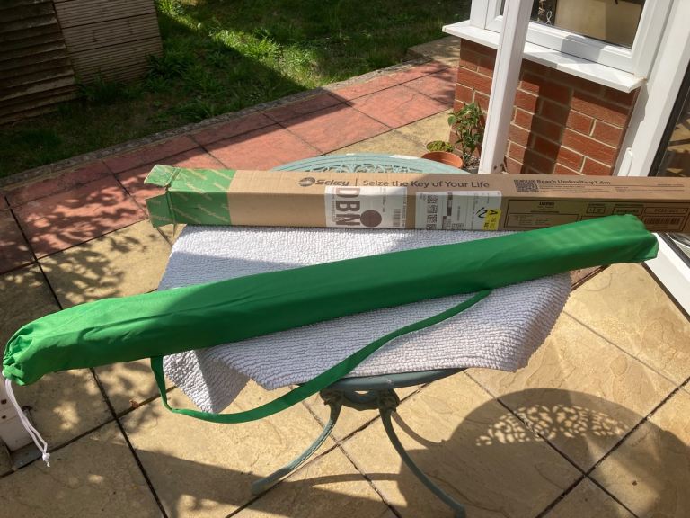 Green Beach Umbrella 