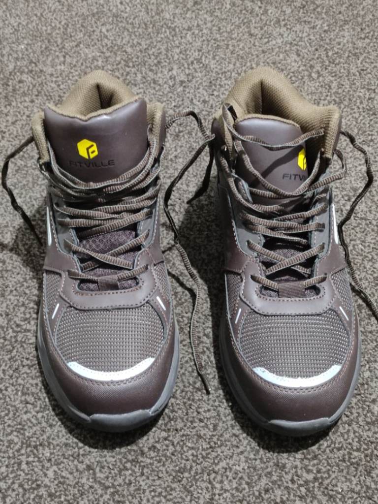 Fitville Work Boots 8.5 Steel Toe