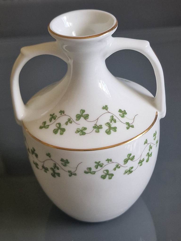 Vintage Royal Tara Fine Bone China Shamrock Miniature