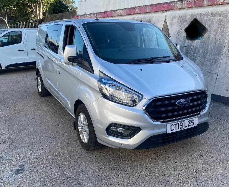 Ford, TRANSIT CUSTOM Crew van , Panel Van, 2019, Manual, 1996 (cc)