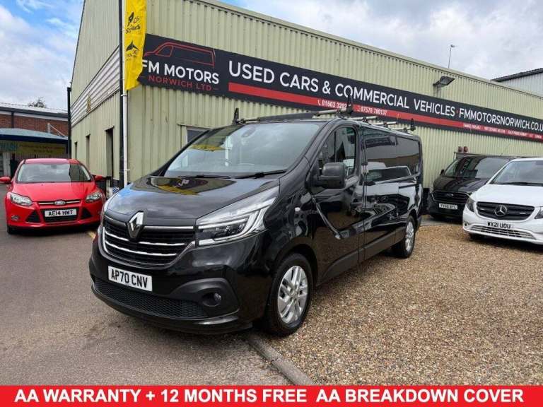 2021 70 RENAULT TRAFIC 2.0 DCI ENERGY 30 SPORT PANEL VAN 5DR DIESEL MANUAL LWB S