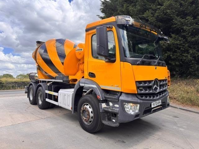 2020 70 Mercedes Arocs 2632 EURO 6 6x4 Liebherr 7m3 concrete mixer