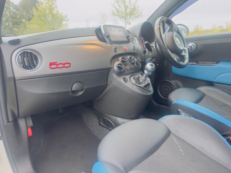 FIAT 500 S 1.2 66 PLATE LONG MOT 2026 £20 ROAD TAX 2 KEYS MINT CONDITION LOW MILES 