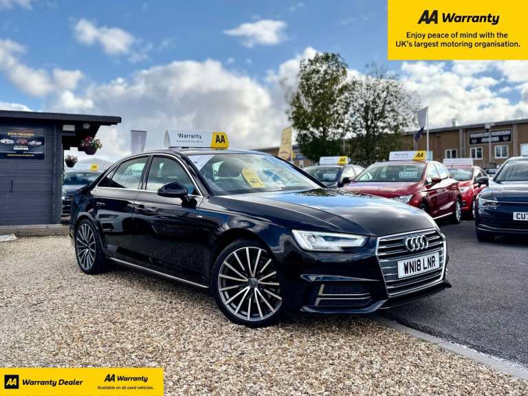 2018 Audi A4 1.4T FSI S Line 4dr [Leather/Alc] SALOON Petrol Manual