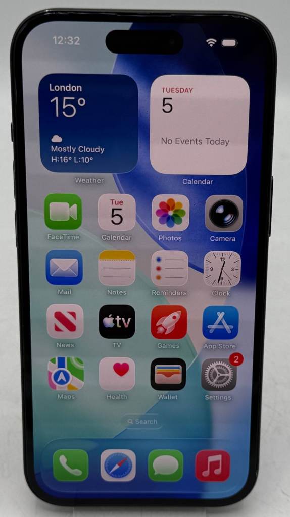 Apple iPhone 15 128GB Black Unlocked MTLV3LL/A A2846 BH 84%