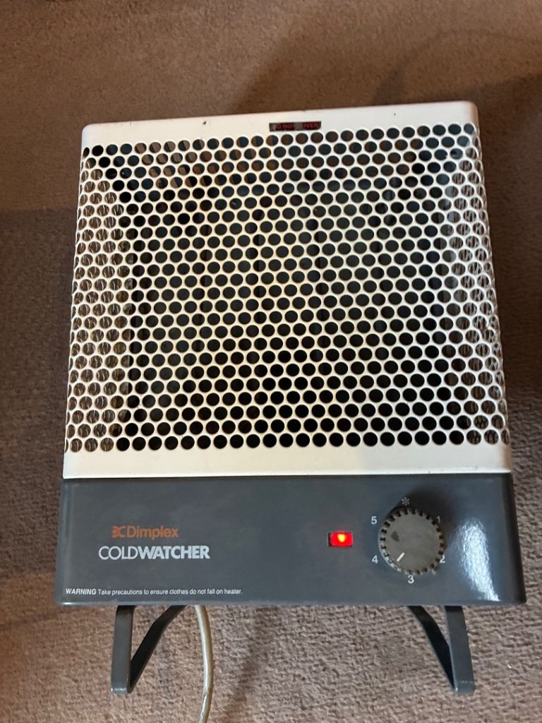 Dimplex Coldwatcher. Greenhouse/ caravan heater