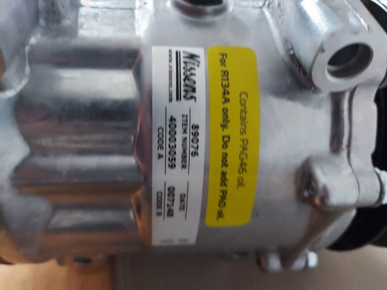 Citroën dispatch aircon compressor